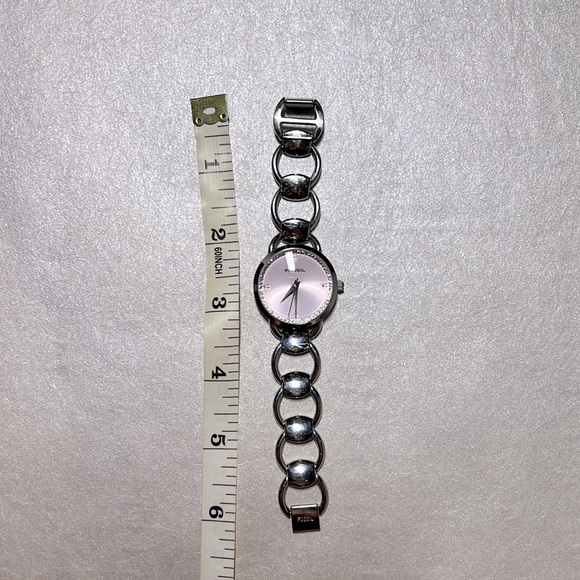 Fossil watch pink with diamonds face - Picture 3 of 4